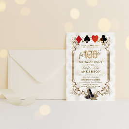 カジノベガスアールデコ100と素晴らしい誕生日 招待状