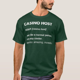カジノホスト Tシャツ