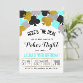 カジノポーカーの招待状 招待状 (スタンド正面)