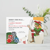 カジノポーカーナイト 招待状 (スタンド正面)