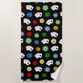 カジノモクールテルプールサイドタオル ビーチタオル (正面)