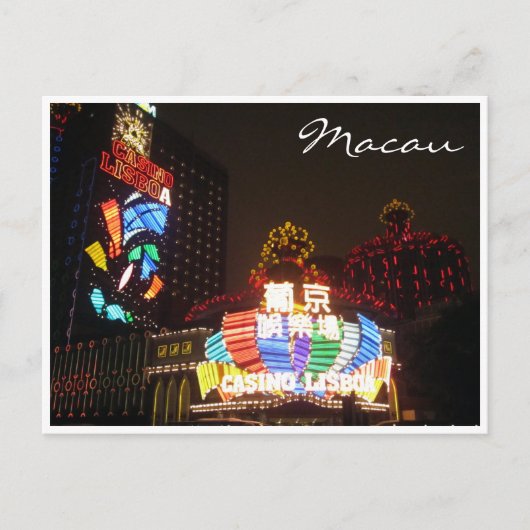 カジノライトリスボン ポストカード (正面)