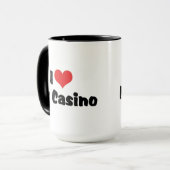 カジノ大好き ラスベガス ギャンブル マグカップ (正面左)
