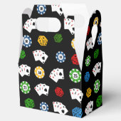 カジノ柄パーティー・ファヴォリ・ボックス フェイバーボックス (オープン)