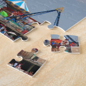 カジノ桟橋の海岸の高さのニュージャージーの海岸 ジグソーパズル (側面)