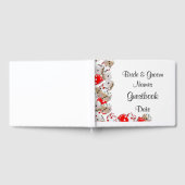 カジノ結婚ゲストブックノートブック ゲストブック (全面)