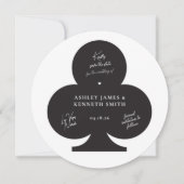 カジノ結婚式の日付の保存 セーブザデート (正面)