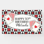 カジノ誕生日パーティーバナー 横断幕 (横)