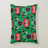 カジノ賭博トランプのポーカールーレット アクセントクッション (正面(垂直))