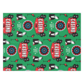 カジノ賭博トランプのポーカールーレット テーブルクロス (正面(横))