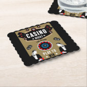 カジノ賭博トランプのポーカールーレット ペーパーコースター (アングル)