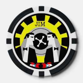 カジノ賭博トランプのポーカールーレット ポーカーチップ