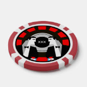 カジノ賭博トランプのポーカールーレット ポーカーチップ (シングル)