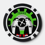 カジノ賭博トランプのポーカールーレット ポーカーチップ (裏面)