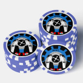 カジノ賭博トランプのポーカールーレット ポーカーチップ (積み重ね)