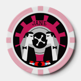 カジノ賭博トランプのポーカールーレット ポーカーチップ