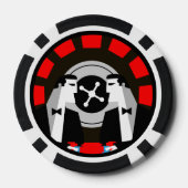 カジノ賭博トランプのポーカールーレット ポーカーチップ (裏面)