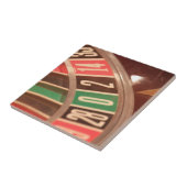 カジノ賭博ルーレットホイールヴィンテージレトロスタイル タイル (側面)