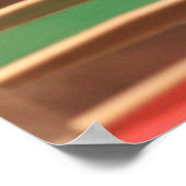 カジノ賭博ルーレットホイールヴィンテージレトロスタイル ポスター (角)