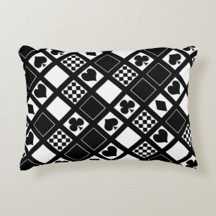 カジノ遊のカードはクラブspをハートに適合 アクセントクッション