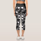 カジノ遊のカードはクラブspをハートに適合 カプリレギンス (裏面)