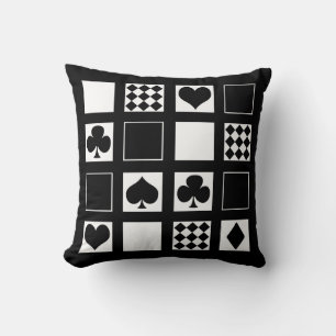 カジノ遊のカードはクラブspをハートに適合 クッション