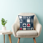 カジノ遊のカードはクラブspをハートに適合 クッション (椅子)