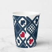 カジノ遊のカードはクラブspをハートに適合 紙コップ (右)