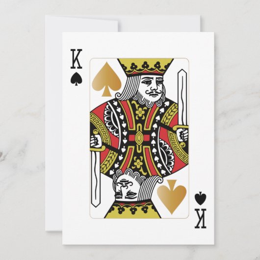 カジノ遊パーティーのカードキング (正面)