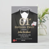 カジノ61th誕生日パーティーへの招待Man (スタンド正面)