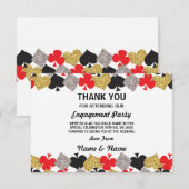 カジノ ウェディング ラスベガス サンキュー カード (正面/裏面)