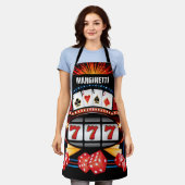 カジノ エプロン (着用した状態)