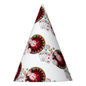 カジノ，カジノナイト，アダルトゲーム パーティーハット (正面)