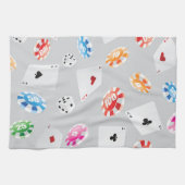 カジノ、ゲームアクセサリーのパターン8 キッチンタオル (横)