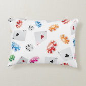 カジノ、ゲームアクセサリーパターン アクセントクッション (裏面)