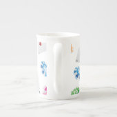 カジノ、ゲームアクセサリーパターン ボーンチャイナマグカップ (裏面)