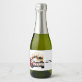 カジノ，トランプのポーカー，大人，ワイン，ワインラベル，シール スパークリングワインラベル (正面)