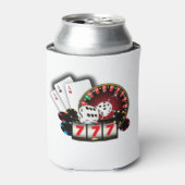 カジノ、トランプのポーカー、成人向けアイテム 缶クーラー (缶正面)