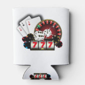 カジノ、トランプのポーカー、成人向けアイテム 缶クーラー (裏面)