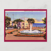 カジノ、プレイランド、ライ、ニューヨークヴィンテージ ポストカード (正面)