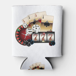 カジノ，ベガス，トランプのポーカー,賭博，大人 缶クーラー