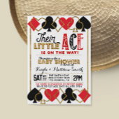 カジノ ポーカー ベイビー コエド シャワー 招待状