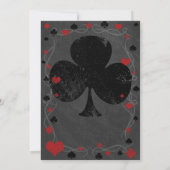 カジノ/ラスベガス大晦日パーティー 招待状 (裏面)