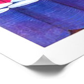 カジノ、ラスベガス、人々はルーレットでギャンブル ポスター (角)