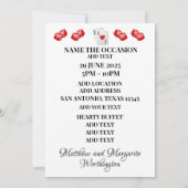 カジノVIP 入場招待 招待状 (裏面)