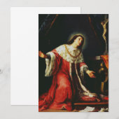 カジミェシュ1世 - ポーランドの守護聖人 サンキューカード (正面/裏面)