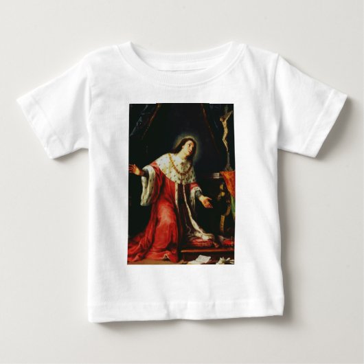 カジミェシュ1世 - ポーランドの守護聖人 ベビーTシャツ (正面)