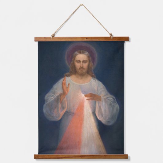 カジミエロフスキーの神の慈悲 吊り下げ型タペストリー (正面)