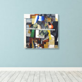 カジミルマレビッチ抽象芸術ストレッチキャンバス印刷 キャンバスプリント (インサイチュ (ウッドフロア))