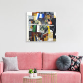 カジミルマレビッチ抽象芸術ストレッチキャンバス印刷 キャンバスプリント (インサイチュ (リビング))